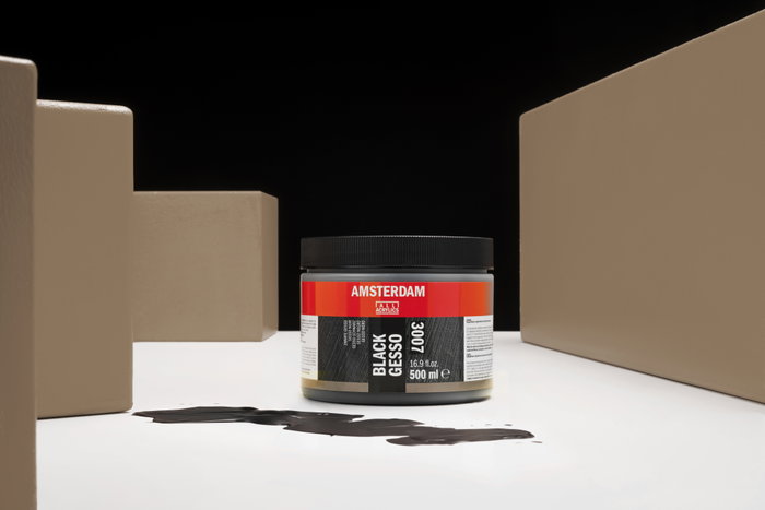 Amsterdam noir 3007 en flacon de 500 ml